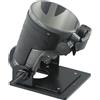 Besttoolifes Base inclinabile per lavorazione del legno, attacco per tagliabordi laminati da 65 mm con angolo regolabile da -30° a +45°, base in lega di alluminio compatibile con Makita RT0700C e