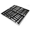 Frederimo Set di chiavi a cricchetto, 6 - 32 mm, in cromo, chiave a cricchetto, chiave a cricchetto, set di anelli con valigetta degli attrezzi