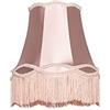 QAZQA granny - Paralume Retrò - luce - Ø 30 cm - Rosa - Retrò - Luci da interno