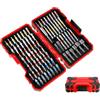 Mediawave Store - Set 83 Punte Cacciavite Magnetiche in Valigetta, Kit Inserti Avvitatura Universale di Precisione