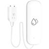 DAZZLEEX per Tuya WiFi Allarme Acqua Sensore Acqua, 1 Pz Smart Home Wifi Perdite D'acqua Rilevatore Sensore Immersione APP Allarme Timing