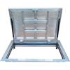 S-Lion Coperchio Botola Alluminio 600 mm x 800 mm Thermo Max 4 Guarnizione a quattro lati Porta Pavimento Chiusino Sigillo Portello ispezione Botola ispezione