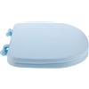 Ciieeo Sedile Wc Imbottito in Schiuma Morbida Resistente all'Usura e Ossidazione Struttura Semplice, Copriwater Confortevole per Bagno