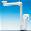 SOTECH Sifone salvaspazio, 32-40 mm, bianco, sifone salvaspazio, set di scarico per cucina e bagno
