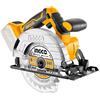 Ingco Csli1651 Sega Circolare A Batteria 20 V Per Taglio Legno Da Banco Professionale Lama Inclusa (Nuda)