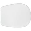 Dianhydro SEDILE WC IN TERMOINDURENTE PER GLOBO VASO AFFETTO FORMA 6 Bianco