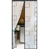 Risareyi Magnetica Tenda Termica Isolante in EVA Traslucido Antipolvere, Impermeabile, per Porte Finestra d'ingresso Cucina Soggiorno