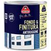 Boero Fondo Anticorrosivo per Supporti difficili e Finitura, Base per Smalti ad Acqua o Solvente, Bianco 2 Lt Cod. 734