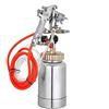 YUNSHINE Vernice Serbatoio 2L pneumatico imitazione pietra vernice pistola a spruzzo colorato lacca aerografo ad alta capacità pressione benna marmo vernice calibro opzionale (4.0Cal)