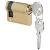 Dieffematic T20 T21 XK30 Serratura Cilindro Europeo - con Chiave Personalizzata N°2 per Automazione Cancelli FAAC 712053
