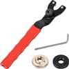 OWLMATE 2 Pezzi Chiavi Regolabili a Rullino Chiave per Smerigliatrice Angolare Regolabile 8-48mm Chiavi Inglesi Multifunzionali con Smerigliatrice Angolare Flangia Esterna