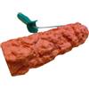 Generico RULLO per intonaco stampato cemento PIETRA roccia concrete rubber stamp ROLLER, modello Roccia Alpina 7, cm 22x7 circa