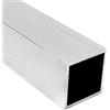 PRIOstahl Profilo angolare in alluminio - 1 profilo angolare - Dimensioni: 70 x 70 x 4 mm - Lunghezza: 2000 mm - EN AW-6063 t6 - Senza saldatura - Per costruzione creativa in alluminio