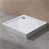 doporro Piatto Doccia 80x80x14cm in Acrilico Faro1W, Forma: Quadrato, Bianco