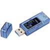 Telituny USB Voltmetro Amperometro, AT34 USB 3.0 Tester di Tensione, LCD USB Multimetro Voltmetro Amperometro Mobile per l'Industria, Home Office