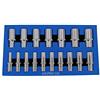 US PRO 'CHIAVI A BUSSOLA 8 - 24 mm dodici esagonale 3/8 cassa di noce noci lungo Noci