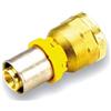 Tiemme Raccordo per gas diritto F 20mm x 1/2 per tubo multistrato