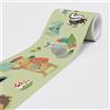 DIMEX LINE Dimex Bordo autoadesivo con animali nella natura, bordatura da parete - decorazione da parete per pareti, mobili, soffitti, carta da parati, porte, su 5 m x 0,15 m per rotolo