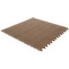 Ezooza Set da 50 Piastrelle in Plastica Flessibili Drenanti 55,5 x 55,5 cm da Esterno Giardino 15,4 m2 colore: Beige