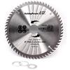 HobbyPower24 Lama per sega circolare in metallo duro per sega circolare da tavolo per legno, 190 x 30/210 x 30/216 x 30/250 x 30 mm, 24 40 60 denti + 3 riduttori su 24,4 mm, 20 mm e 16 mm