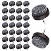 Winfred 50 pezzi 22mm Feltro Pad Mobili Pad Fermapiedi Piedini per Sedie Feltro Protezioni per Pavimenti Cuscinetti per Mobili in Legno
