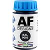 Alex Flittner Designs Vernice RAL 9005 nero intenso opaco 50 ml legno metallo mobili bagno vernice ritocco vernice di riparazione