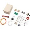 Gdfnmogo Kit sintonizzatore manuale -30MHz per Ham QRP, rete tipo T con indicatore LED VSWR, gestione potenza RF 15W, interfaccia Q9