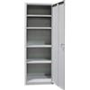 OEM ARMADIO 1 Anta in Lamiera Verniciata CON RIPIANI 60X40X176H cm Fornito Smontato