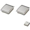 PILYON Maniglie Per Mobili Nascoste 2 Pz Maniglia Tatami Porta Dell'Armadio A Scomparsa Maniglia Incorporata Del Cassetto Del Guardaroba Invisibile, Nichel Spazzolato 14 * 48.2mm