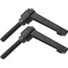 Anawakia 2 leve di serraggio M10 in acciaio inox, filettatura esterna regolabile, impugnatura per macchina, leva di serraggio con filettatura esterna (40 mm)