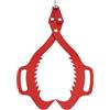 EurHomePlus Pinza forestale per tronchi d'albero fino a 760 mm, forza di trazione, 1500 kg, pinza per legno (rosso)