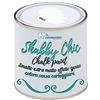 Color Point Pittura Shabby Chic CHALK PAINT 1 Litro - Extra Opaca Colora senza Carteggiare 22 COLORI VINTAGE (Bianco Ghiaccio 9003)