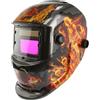 IMJ-Global Maschera Casco Autoscurante da Saldatura | per MIG TIG MAG MMA | Campo Visivo 93x43 mm | Tempo di reazione 5/30.000s | Regolabile