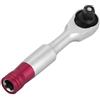 AMONIDA Mini Set di Chiavi a Cricchetto da 1/4 di Pollice Strumento di Riparazione per Veicolo Bicicletta Kit di Chiavi a Bussola per Bici Strumento 72 Denti Chiave a Cricchetto Chiave a (85 MM)