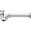Dianhydro SIFONE ad S DA 1''1/4 scarico acqua BAGNO LAVABO LAVANDINO ottone cromato