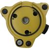 ZHANGGH Tricuspide Giallo a Tre Ganasce Senza Piombo Ottico con Bolla di Livello for rilevamento con Stazione Totale