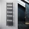 ELEGANT Radiatore da bagno 1800x500 mm Antracite Radiatore per bagno con attacco centrale Scaldasalviette Asciugamani Radiatore