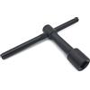 Generic Chiave per Vite del Telaio del Tornio 12mm in Acciaio, Bullone a Vite per Fresatrice per Incisione, Chiave Quadrata Interna per Utensile di Svasatura