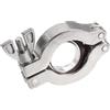 AYYSSM KF16 KF25 KF40 KF50 Morsetto for vuoto in acciaio INOX e anello di centraggio in Viton SS(KF-25)
