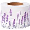 VisitRyl Bordo decorazione autoadesiva rimovibile per cucina bagno piastrelle adesivo per pareti autoadesiva Lavanda 10 cm x 1000 cm