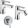 CeramicStore Set di miscelatori Paffoni Blu lavabo, bidet e doccia