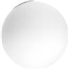 Veemoon Lampadario a Forma di Sfera in Vetro Bianco Soffitto Paralume Diffusore Decorativo Moderno che Ammorbidisce la Luce per Decorazione Casa e Pub a Tema