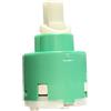 Generico Cartuccia Rubinetto Miscelatore 35mm Cartuccia di Ricambio in Ceramica per Miscelatore Monocomando bassa con 2 piedini