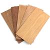 wodewa Set di 10 impiallacciature in legno da 2 mm, per lavori di bricolage e modellismo, 60 x 14 cm