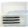 Tooltime24 Set di punte per filettatura manuale (3 pezzi) M 2,6 x 0,45 HSS DIN352 filettatura destra