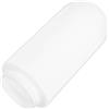 SEWOART Paralume di Ricambio per Lampione da Esterno Sferico in Acrilico | Giardino e Ambienti Outdoor, Colore Bianco, Design Creativo Irregolare, Attacco 6, 5cm