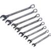 Mannesmann - M 130-08DIN - Set chiavi ad anello e chiavi inglesi, 8 pz., 8-19 mm, CV, marchio GS