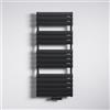 Mai & Mai Termosifone da Parete 140x60cm, Radiatore Scaldasalviette Termoarredo da Bagno Scalda Portasciugamani da Parete e Pavimento in Acciaio, Antracite