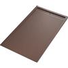 OLIMPO DOCCE Piatto doccia in marmo resina Marrone pietra cemento GRID - 90x120