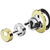 Disec CONTRODEFENDER DISEC TUTTE LE MISURE (INTERASSE 38mm, REGOLABILE CD2100, BRONZO)